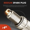 A-Premium Ignition Coil Pack and Iridium Spark Plugs