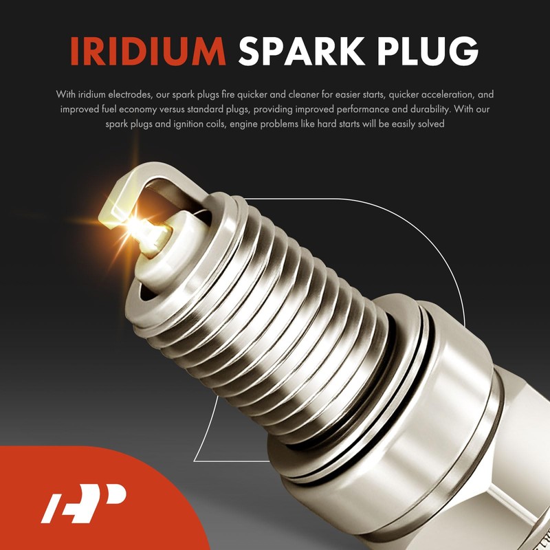 A-Premium Ignition Coil Pack and Iridium Spark Plugs