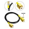 NTSUMI CO2 Tank Filling Station Charging Adapter with 60Inch Hose