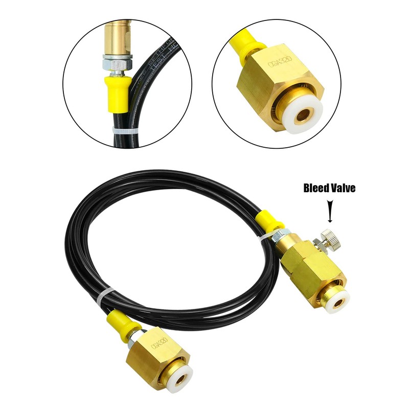 NTSUMI CO2 Tank Filling Station Charging Adapter with 60Inch Hose
