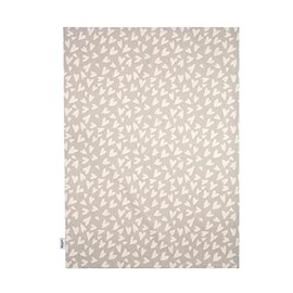 Dexam Organic Heart Tea Towel, Grey