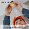 HCFEI LED Recessed Spotlight Ultra Flat 425 Lumen 230 V