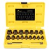 Topec Stripped Bolt Extractor Kit, 18-Piece Bolt Extractor Socket Set,
