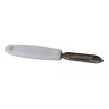 Ventas Pelador Recto De Acero Inoxidable Mango De Plástico 18.5cm