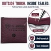 Vac-U-Shield Set 2 Sacchetti Sottovuoto Viaggio Outdoor Rosso 45x34 cm