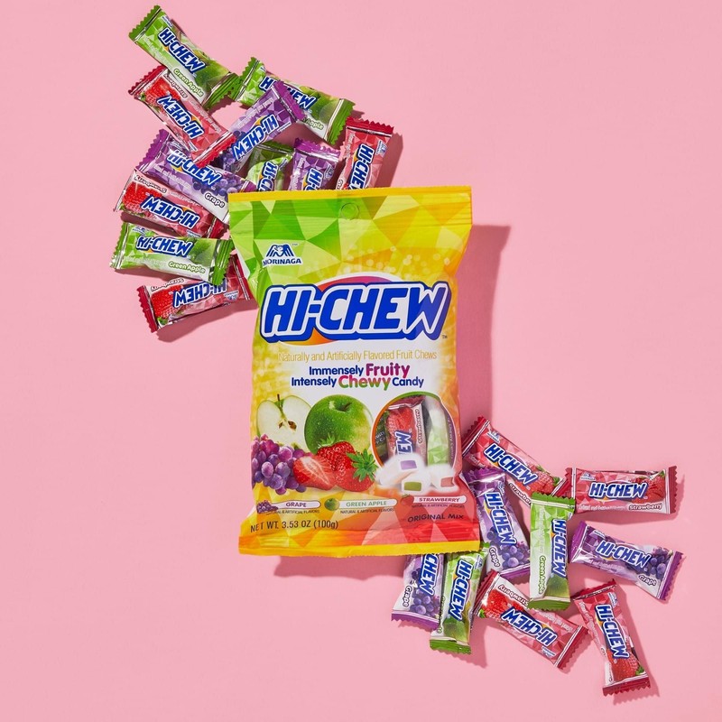 HI-CHEW Original Mix, Pack of 6 Bags, 3.53oz each |