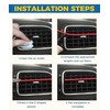 Flaconi 20 pieces car air vent decoration, car accessories decoration,