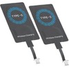 Cargador inalámbrico Q I 2PCS para teléfono móvil compatible con