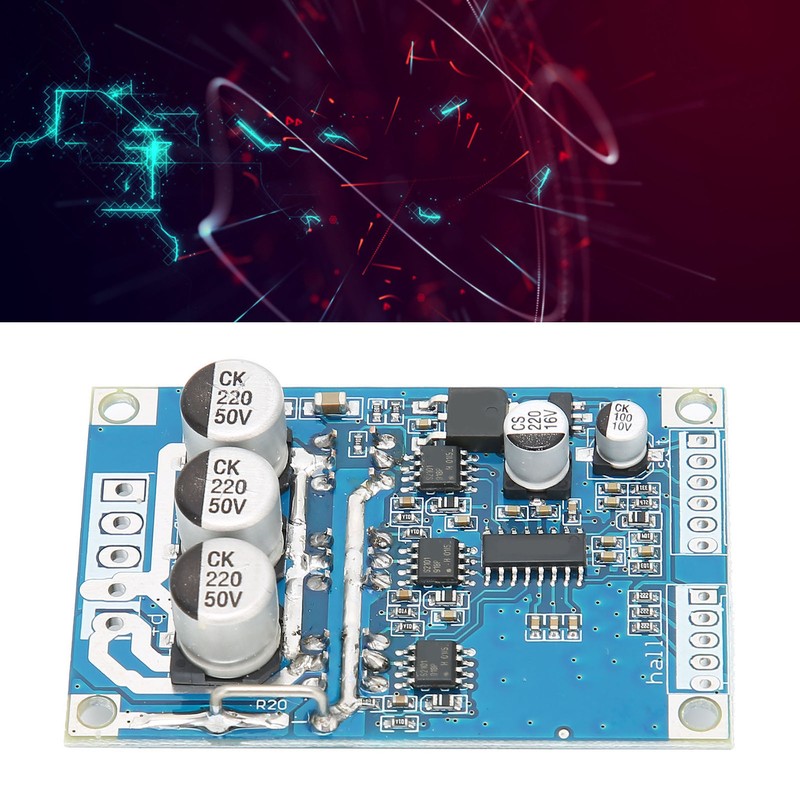 Brushless Motor Controller Balanced BLDC Driver Board with Hall DC12V‑36V