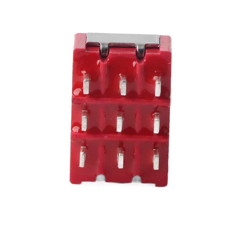 5Pcs ONON 2 Position Toggle Switch 3PDT 9 Pin 6mm