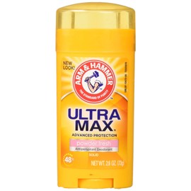 Arm and Hammer Ultramax Deodorant and Antiperspirant - Powder Fresh, 2.60 Ounce (Pack of 4)