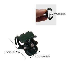 Plant Clips ValueHall 100pcs Orchid Clips Plastic Mini Stalks Plant Orchid Support Clips Flower Vine Clips Supporting Stems Vines Grow Upright for Vine Vegetables Tomato Trellis Clips V7J05