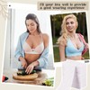Toulite 16 Pack Bra Liners Under Breast Sweat Absorber Pads