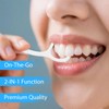 100 Count Dental Floss Picks Individually Wrapped, Travel Floss Picks