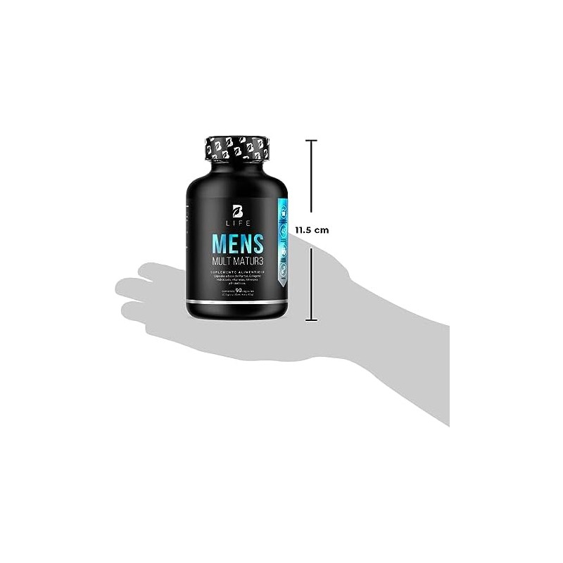 B Life Multivitamínico para Hombre 40 años con 90 cápsulas