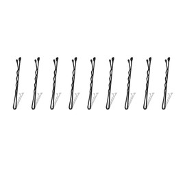 150 Pieces Bobby Pins, Ultra Secure, Stylish Bobby Pins for Women, Perfect for Updos, Braids, Everyday Styling with Durable Metal Storage Box (Black)