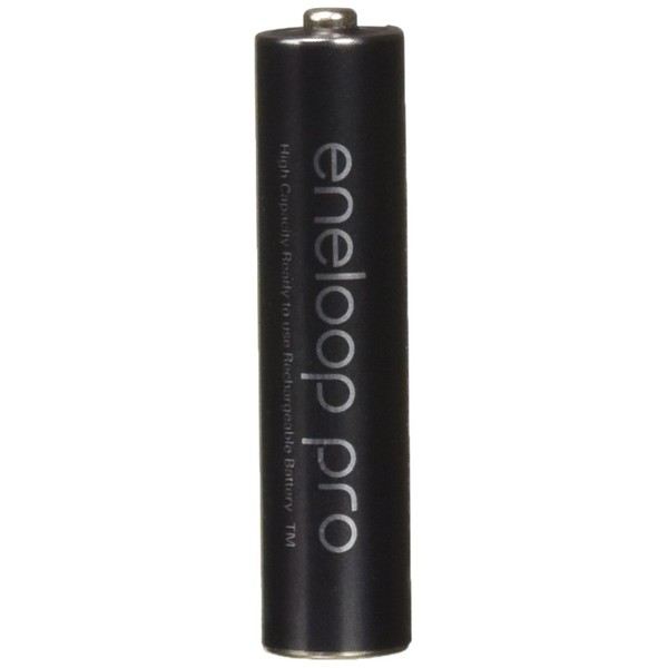 Eneloop 4 Panasonic Pro AAA 950mAh Min 900mAh, High Capacity, Ni-MH Pre-Charged Rechargeable Batteries with Battery Holder