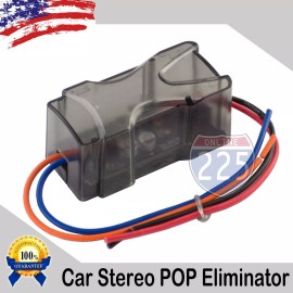 225FWY DC Power On Pop/Click/Thump Eliminator Delays Amplifier Turn-On Lead 1 Second