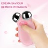 Electric Microcurrent Vibration Face Lift Massager Wrinkle Puffiness Removal Skin