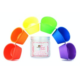 The Sweet Baker | Professional Silicone Baking Cups | Premium 12 Piece Set | Reusable Cupcake Muffin Pans | BPA Free