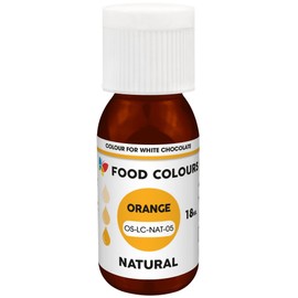 Food Colours Natural Liquid Food Colouring - Orange 18ml
