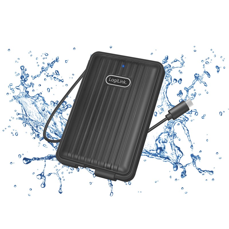 LogiLink External Hard Drive Enclosure for 2.5 Inch HDD/Hard Drive