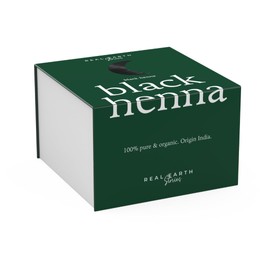 Real Earth Henna Hair Colour 250 g Organic 100% Natural Henna Powder for Hair - Tint Red, Copper, Copper Red, Golden Brown, Medium Blonde, Black, Dark Brown Colour Prep Skin - Made in India