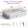 Gerkia Dental Floss Case, Portable & Lightweight, Perfect for Travel,
