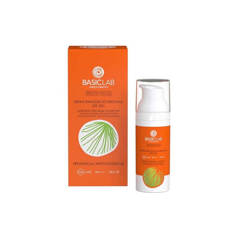Basiclab Light protective emulsion SPF50+ 50ml