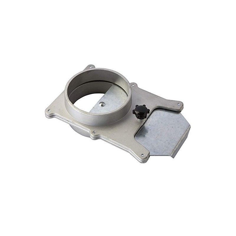 Blast Gate (4”) – Heavy Duty Metal Gate Fits Inside