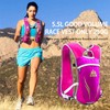 HINATAA Hydration Pack Backpack,5.5L Running Hydration Vest Marathon Running Vest