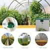 100Pairs Greenhouse Twist Clips Plastic Greenhouse Fixing Clips and Washers