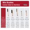 Lincoln Electric K3185-1 Carbon Steel Wire Brush, 4 x 16