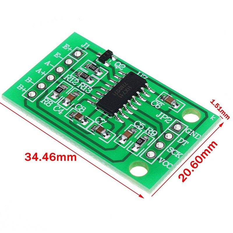 Youmile 4pcs DIY 110lbs 50KG Half Bridge Body Load Cell