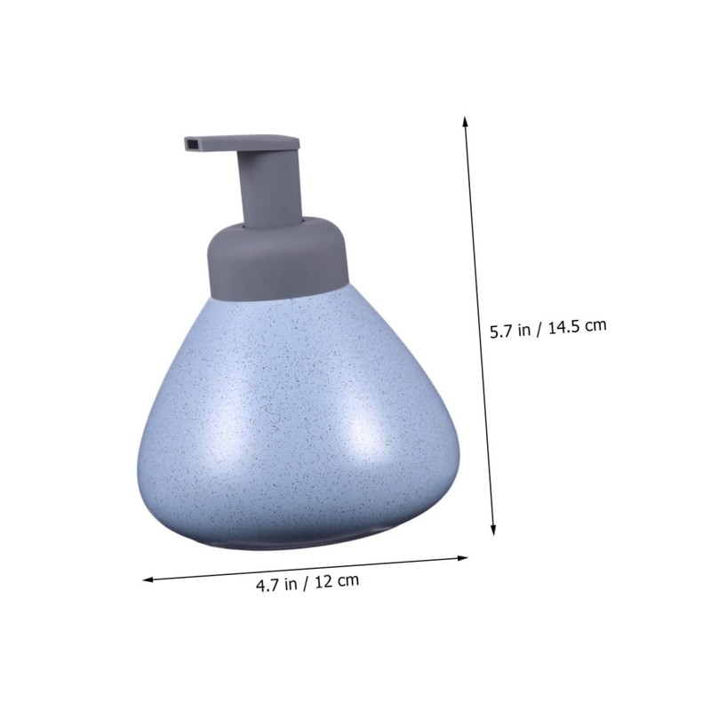 FOMIYES Ceramic Emulsion Bottle Empty Cone Style Storage Holder for
