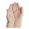 Healthy Home 100 Pack of Vinyl Gloves Clear Powder Free Medium