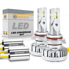 Headlight Experts 9005 Dual Beam LED kit for 2011 Mercury Milan Plug and Play 6000K 22,000 Lumens w/Canbus Built-In Error Free (Pack of 2) Fog Light