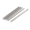 uxcell M6x120mm 304 Stainless Steel Fully Male Threaded Rod Bar Studs Silver Tone 5 Pcs