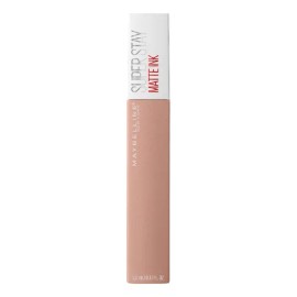 Maybelline SuperStay Matte Ink Labial Líquido, Larga Duración 16 Horas, Alta Pigmentación Sin Transferencia, Aplicador de Precisión en Flecha, Tono 55 Driver, 5 ml