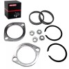 JINFANNIBI Exhaust Flange Install Kit & Pair Gaskets Nuts Washers