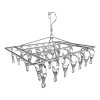 Hogareno Ec Tendedero Portatil Acero Inoxidable 40 Pinzas Secadora Ropa