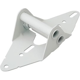 White Series Heavy Duty Steel Replacement Hinge with Galvanized Finish - #4