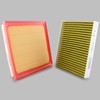 Dacall Activated Carbon Cabin & Engine Air Filter Set fit