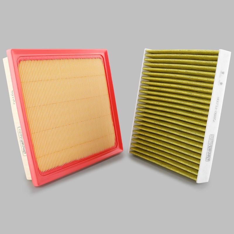 Dacall Activated Carbon Cabin & Engine Air Filter Set fit