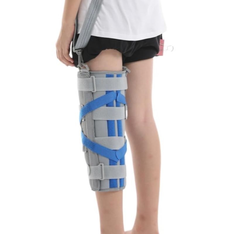 RousuMedi Kids Knee Leg Immobilizer Pediatric Knee Brace Support Child