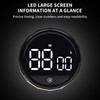 PZCC Kitchen Timer, Large LED Display, Magnetic, Digital Countdown &