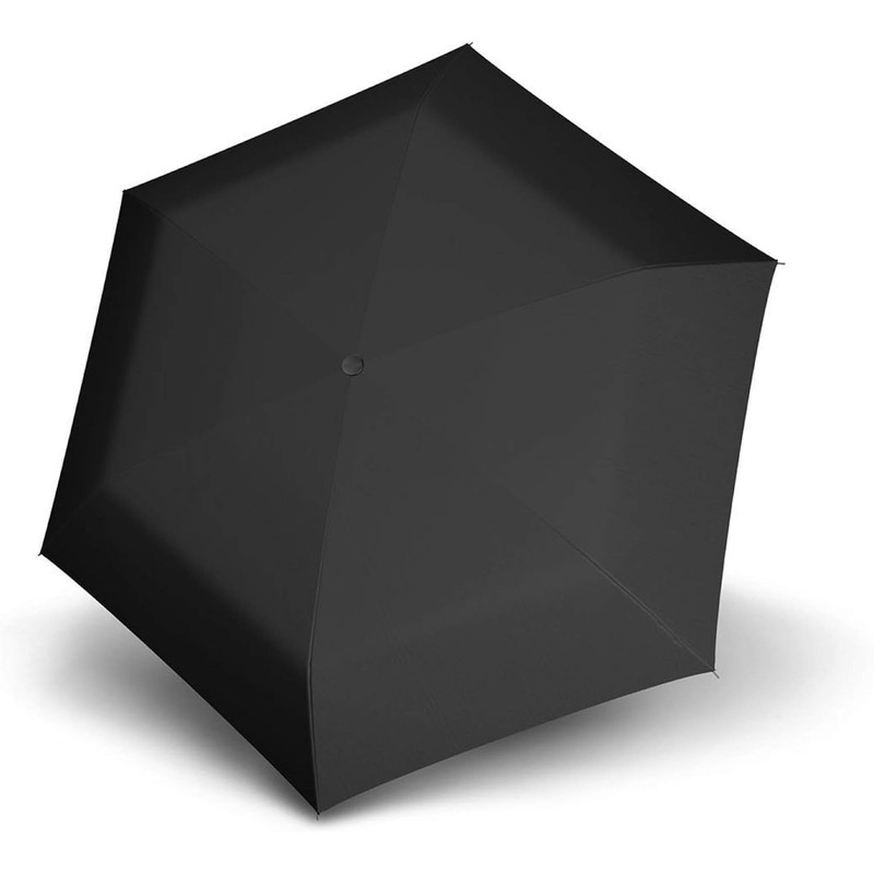 Doppler Women's Pocket Umbrella Carbon Steel Mini Slim Black