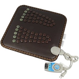 Infrared Heat Therapy Healing Natural Yellow Jade foot Mat / Pad (17 x 17) Jade-Foot by M-D