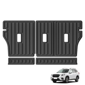 SMABEE Backrest Liner for 2019-2024 2025 Subaru Forester, TPE All Weather Backrest Mat Accessories Interior Black