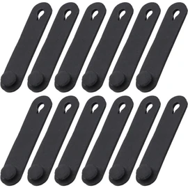 MAEXUS Motorcycle Rubber Band Frame Fixing Cable Tie Wiring Harness Cave [Set of 12] Cable Ties for Motorcycles and Cars Secure Ring Cable Ties Wire Harness Cable Accessories Clutch Line Brake Cable